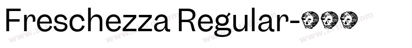 Freschezza Regular字体转换